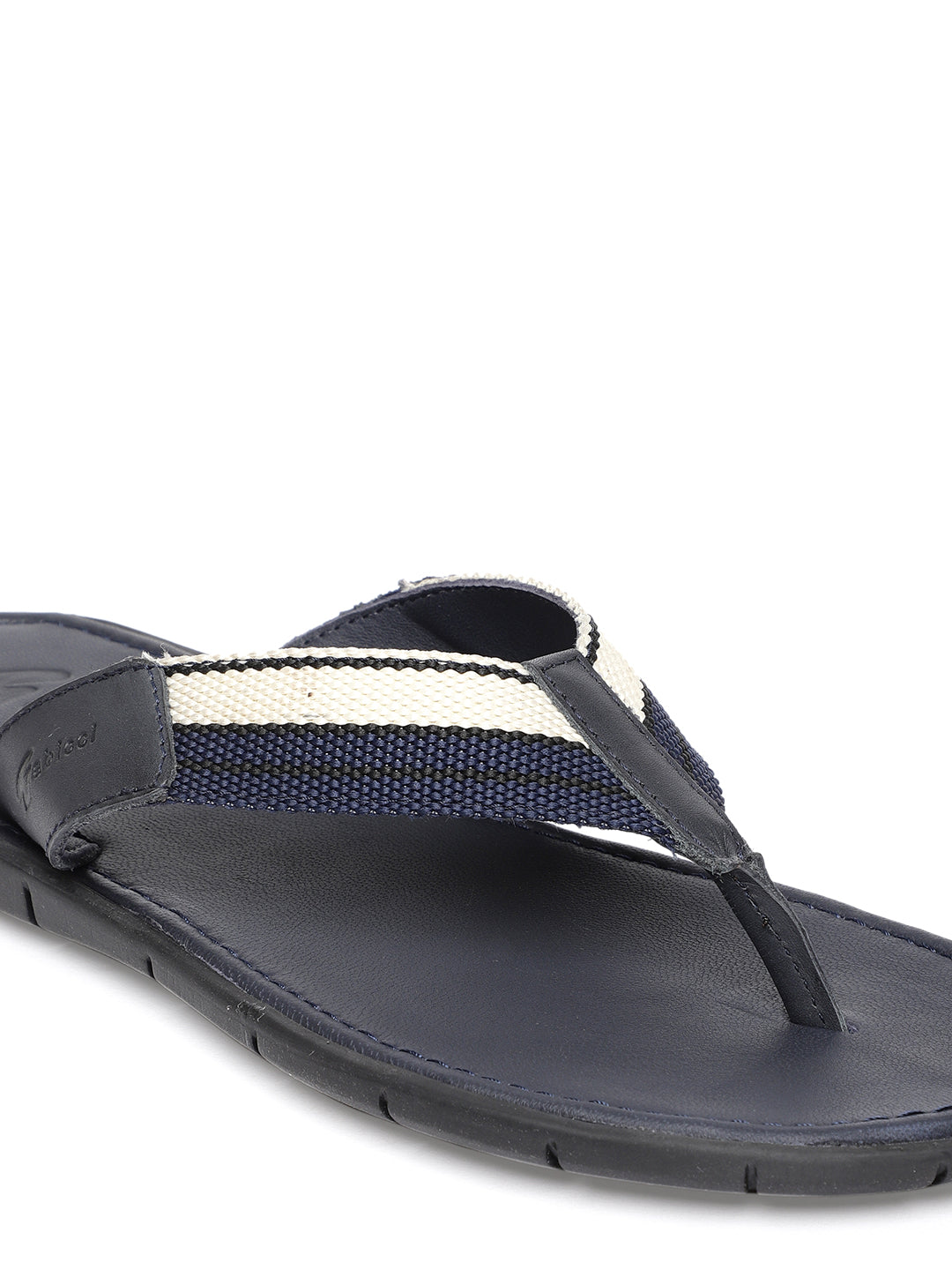 Footwear, Men Footwear, Navy Blue Slippers