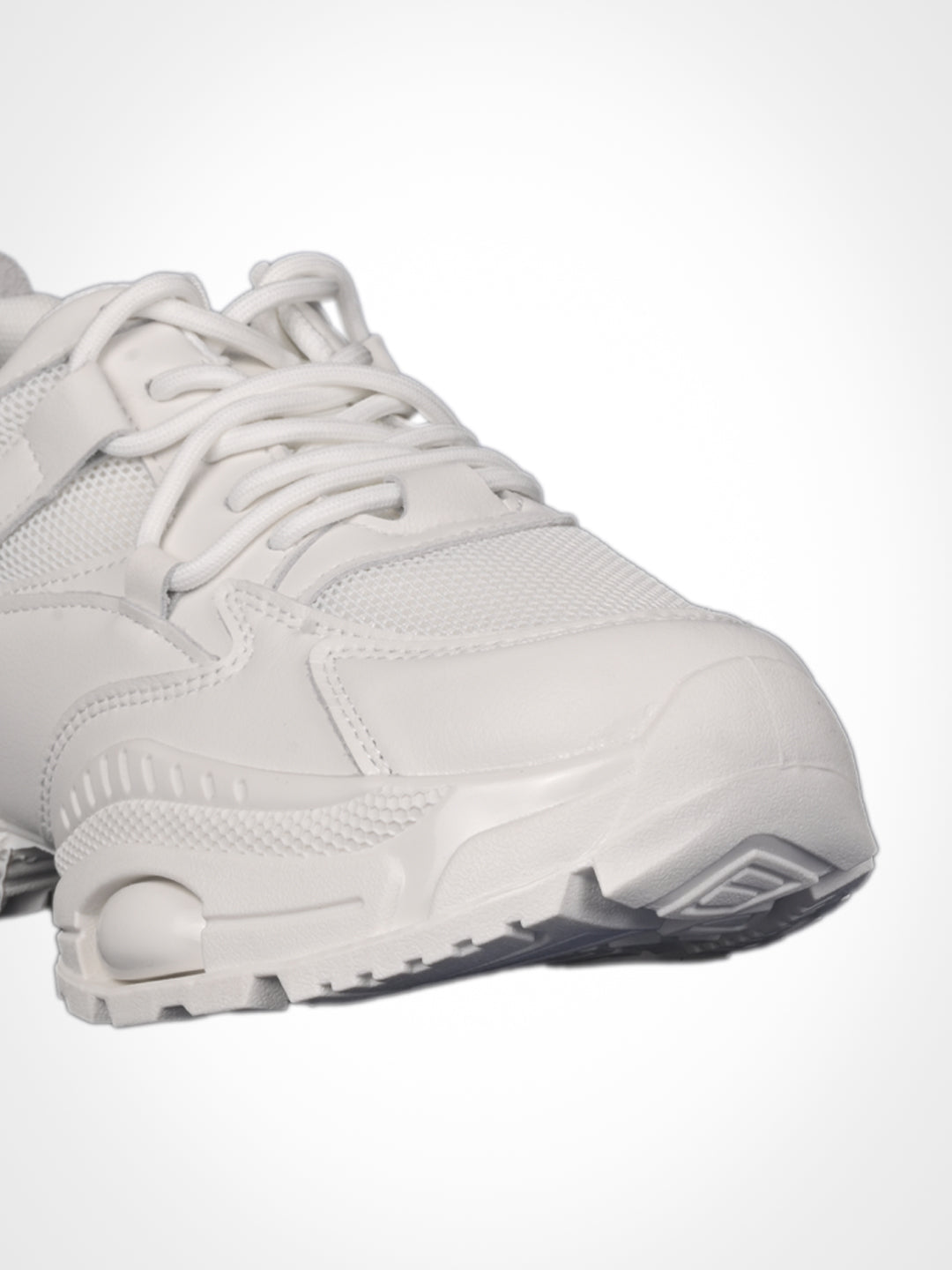 Women White Solid Sneakers