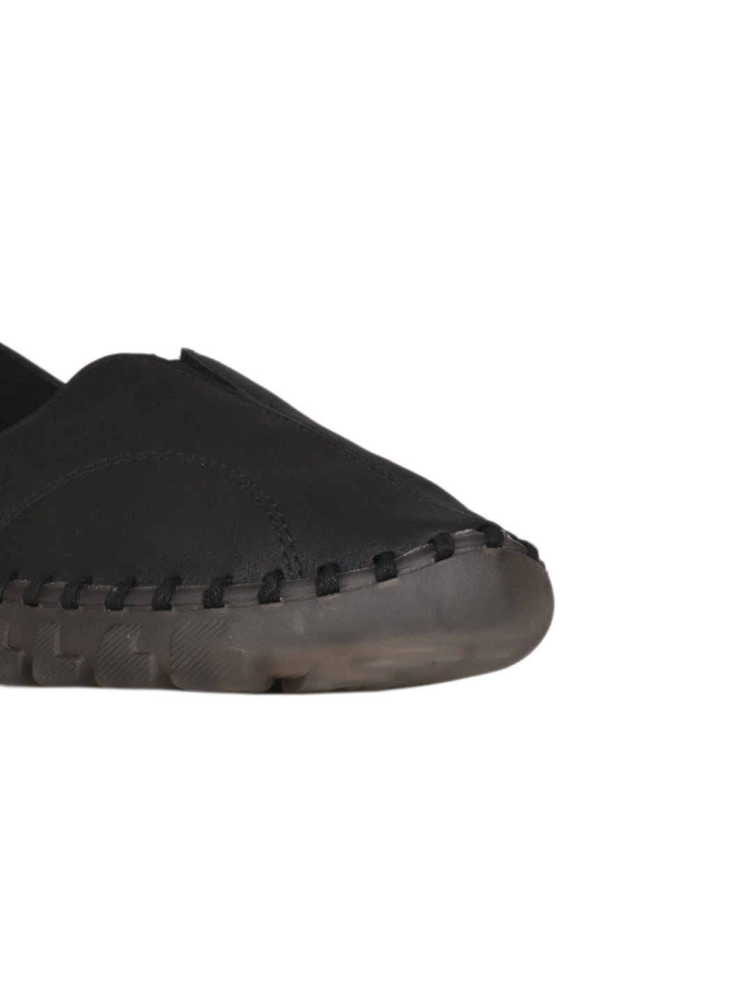 Women, Women Footwear, Black Loafers