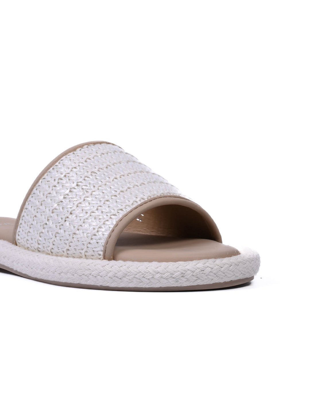 Women, Women Footwear, Khaki Open Toe Flats