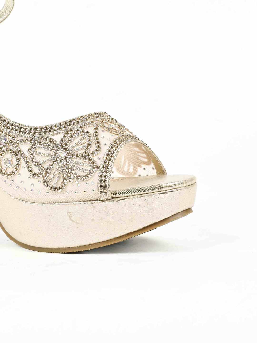 Women, Women Footwear, Champagne Sandals