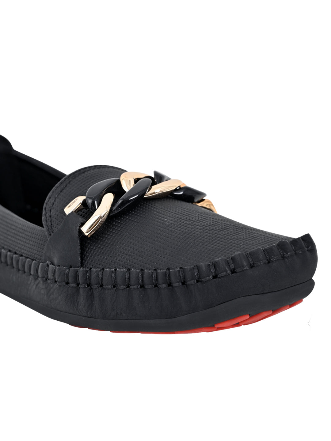 Footwear, Women Footwear, Black Loafers
