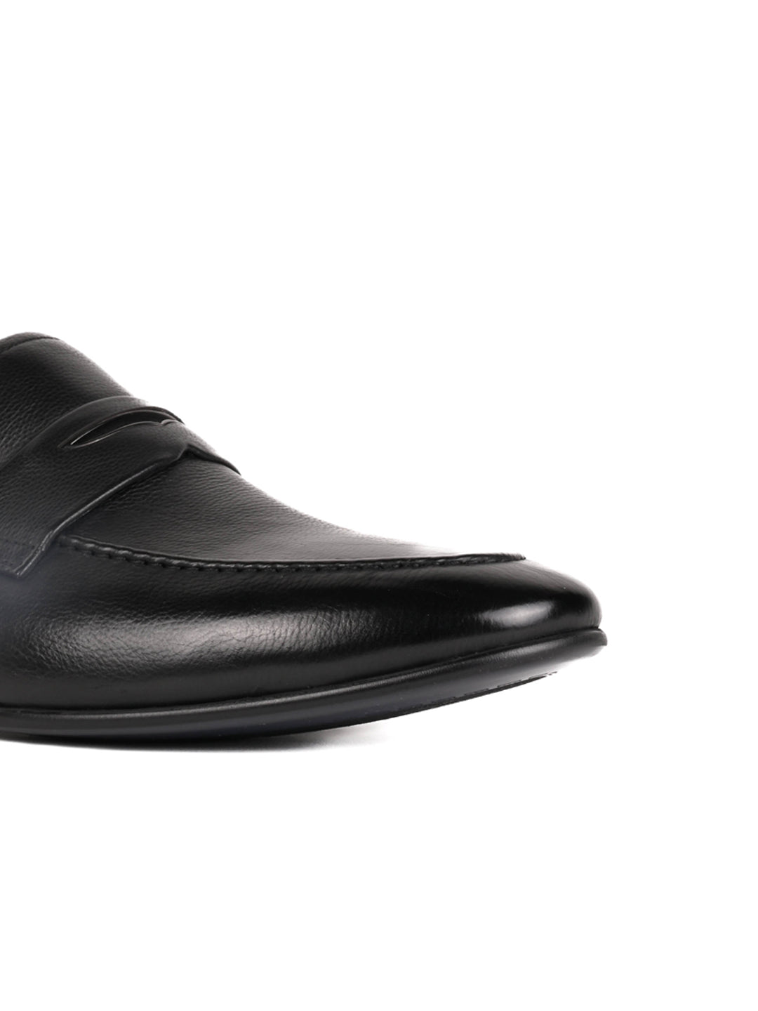 Men, Men Footwear, Black Formal Loafers