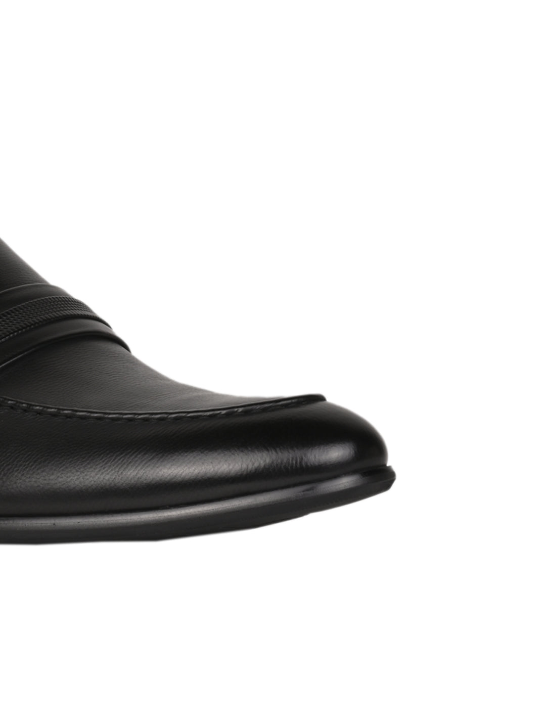Men, Men Footwear, Black Formal Loafers