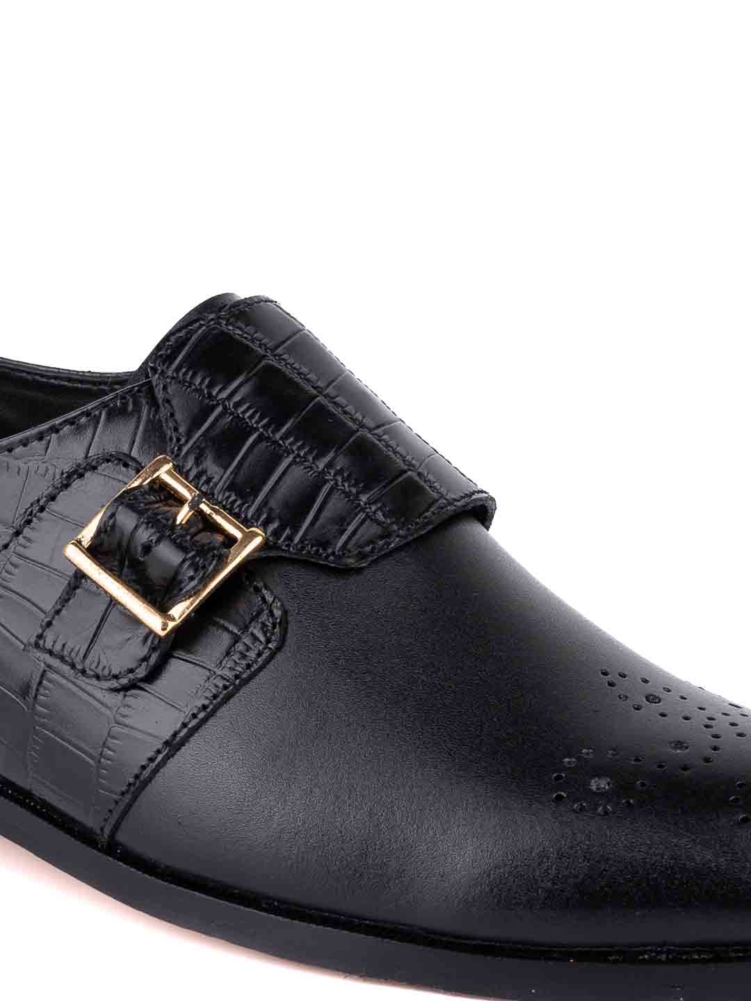 Footwear, Men Footwear, Black Monk