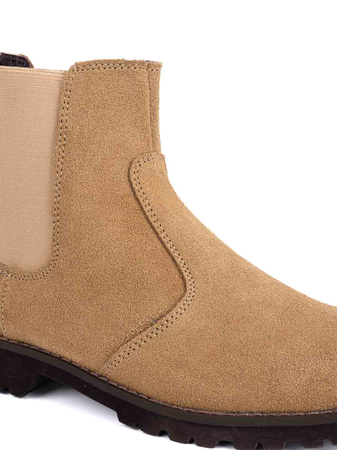 Footwear, Men Footwear, Beige Chelsea Boots