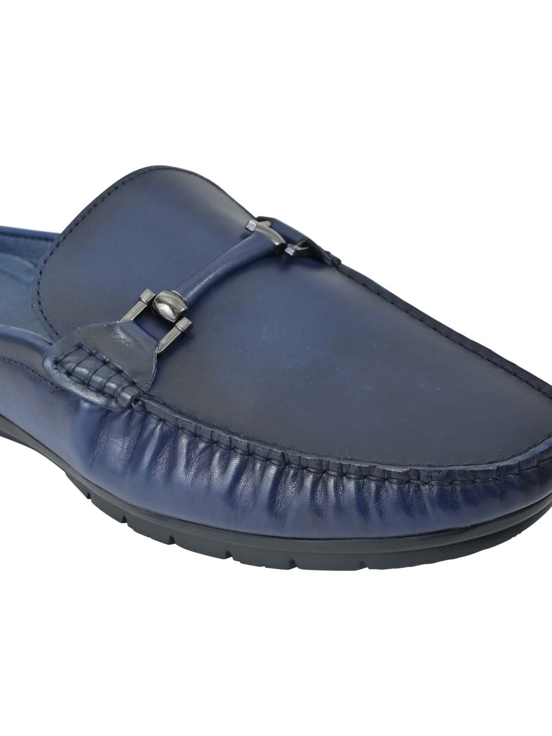 Men Footwear, Blue Mules, Footwear