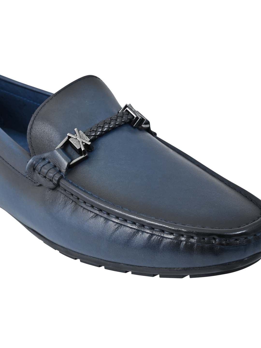 Men Footwear, Blue Loafers, Footwear