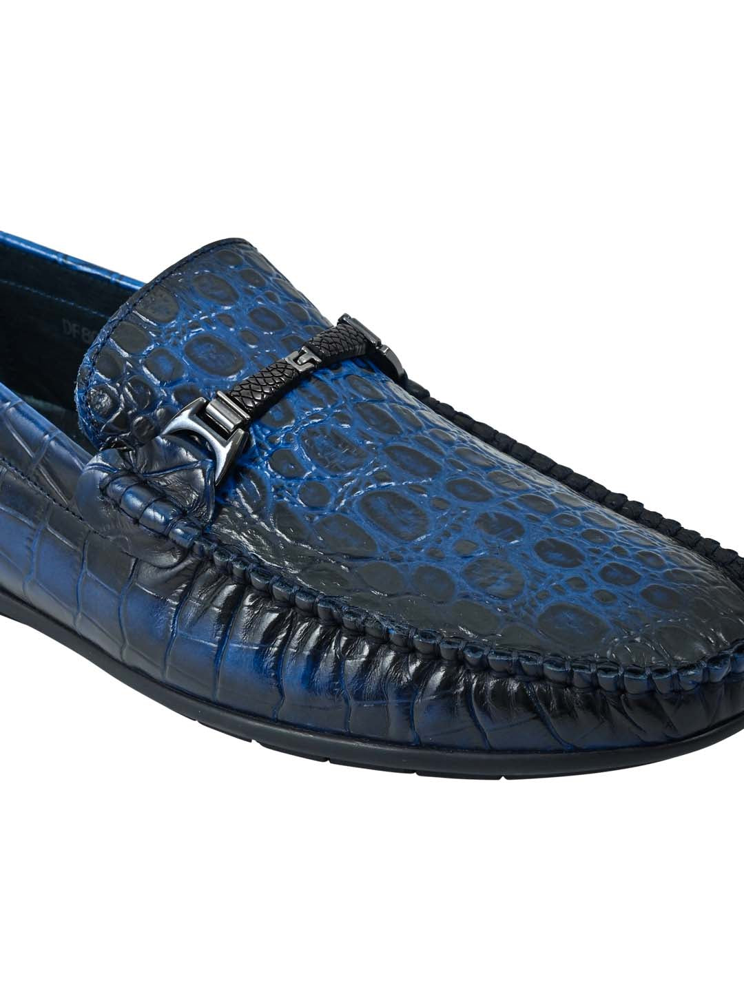 Men Footwear, Blue Loafers, Footwear