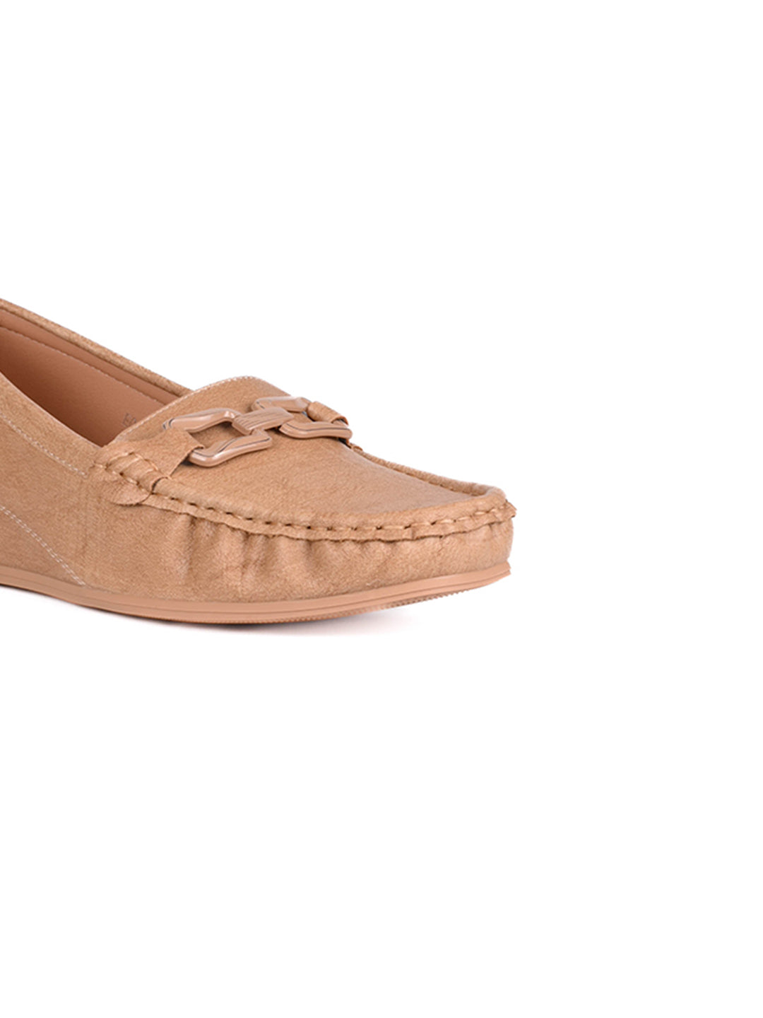 Women, Women Footwear, Beige Loafers