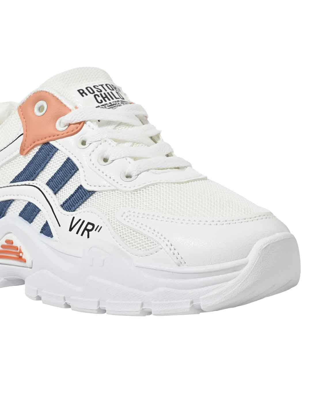 Women WHITE SOLID Casual Sneaker