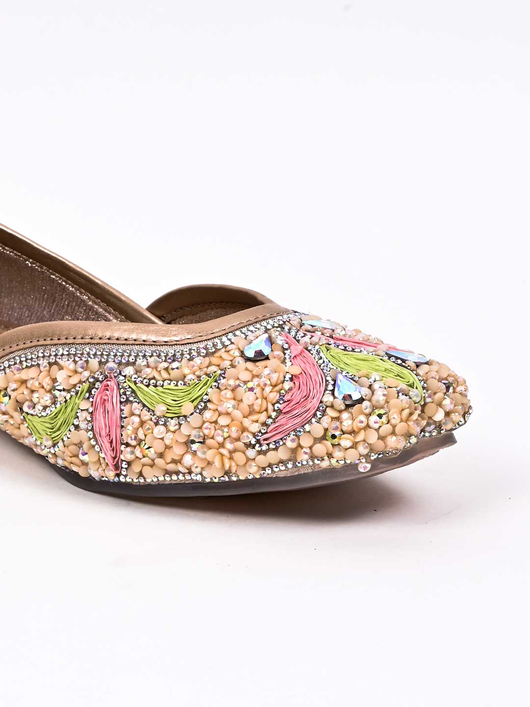 Women, Women Footwear, Multi Mojaris