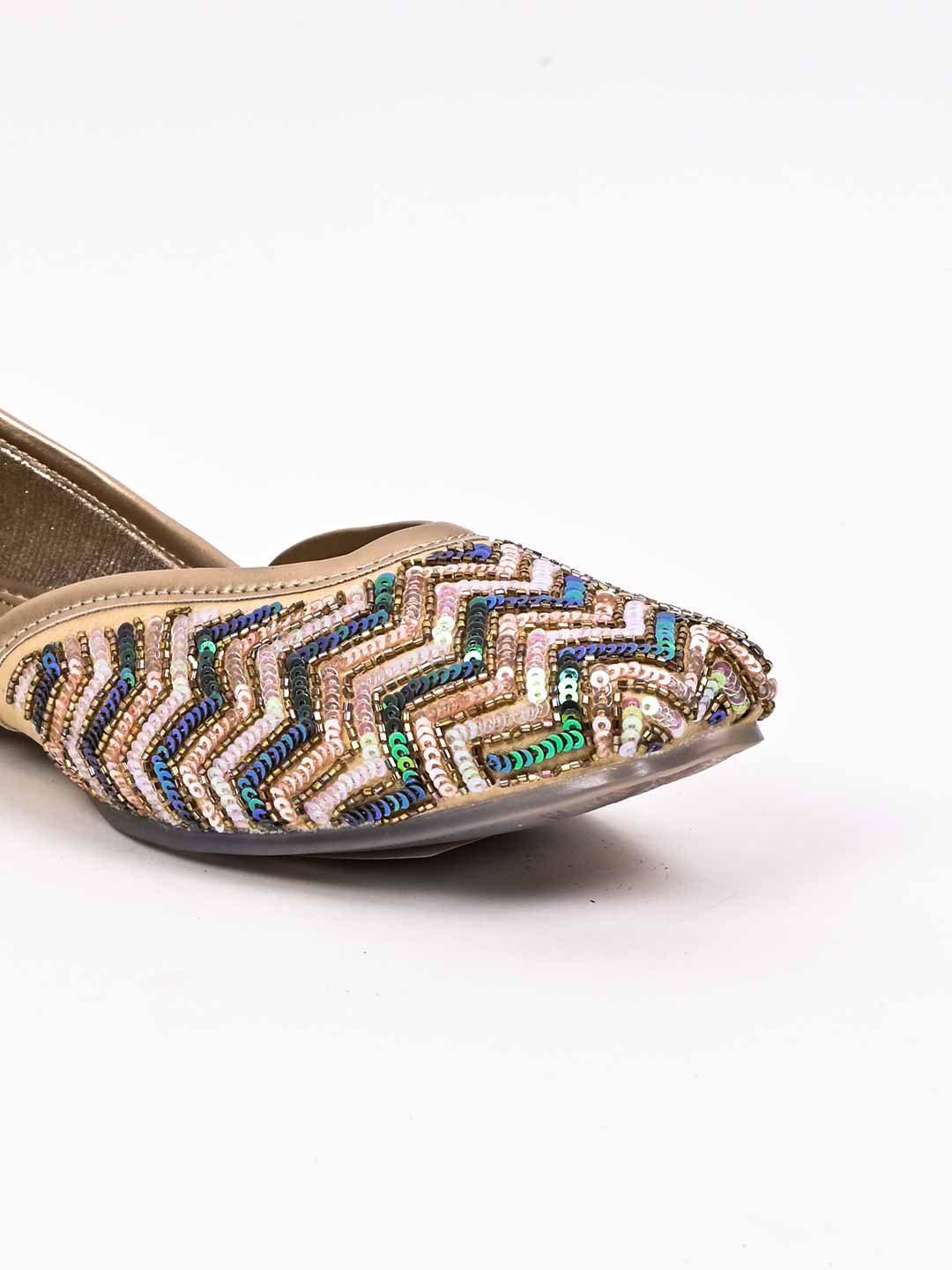 Women, Women Footwear, Multi Mojaris