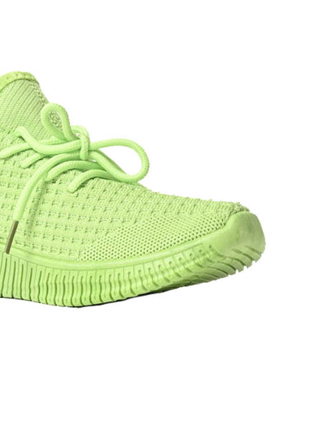 Footwear, Women Footwear, Green Sneakers