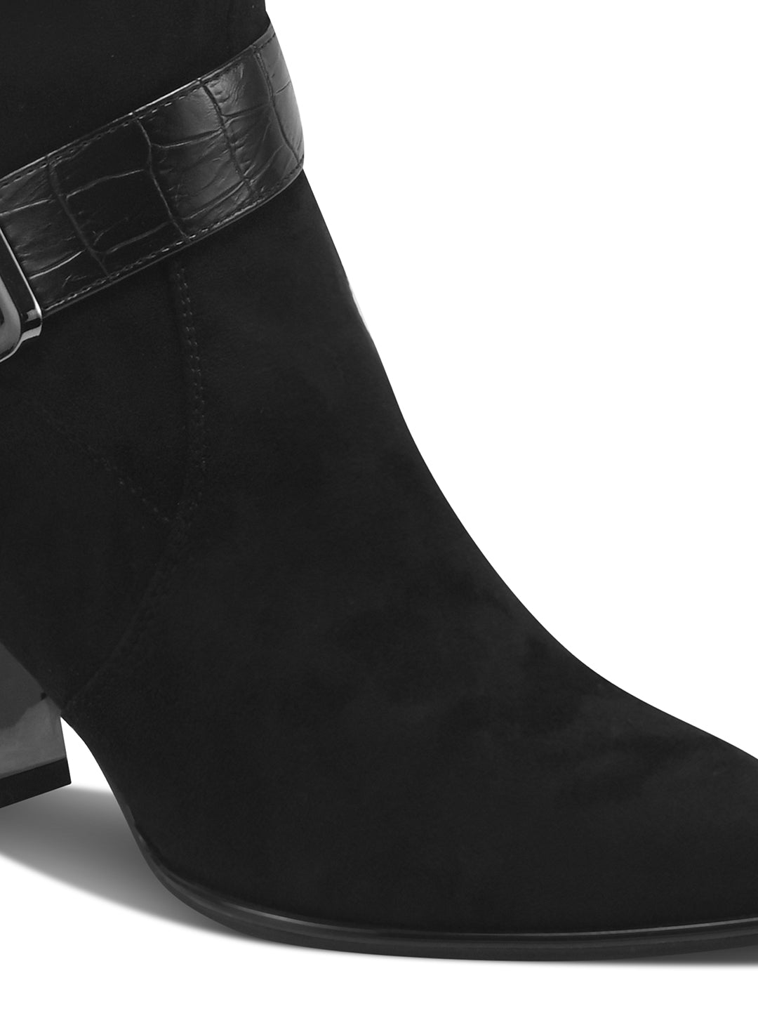 Women, Women Footwear, Black Boots