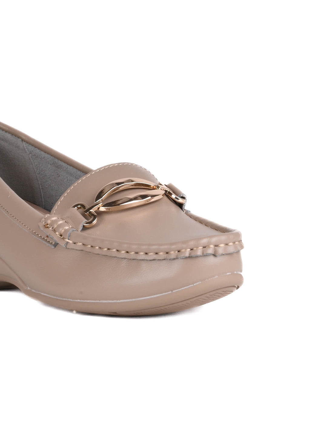 Women, Women Footwear, Beige Loafers