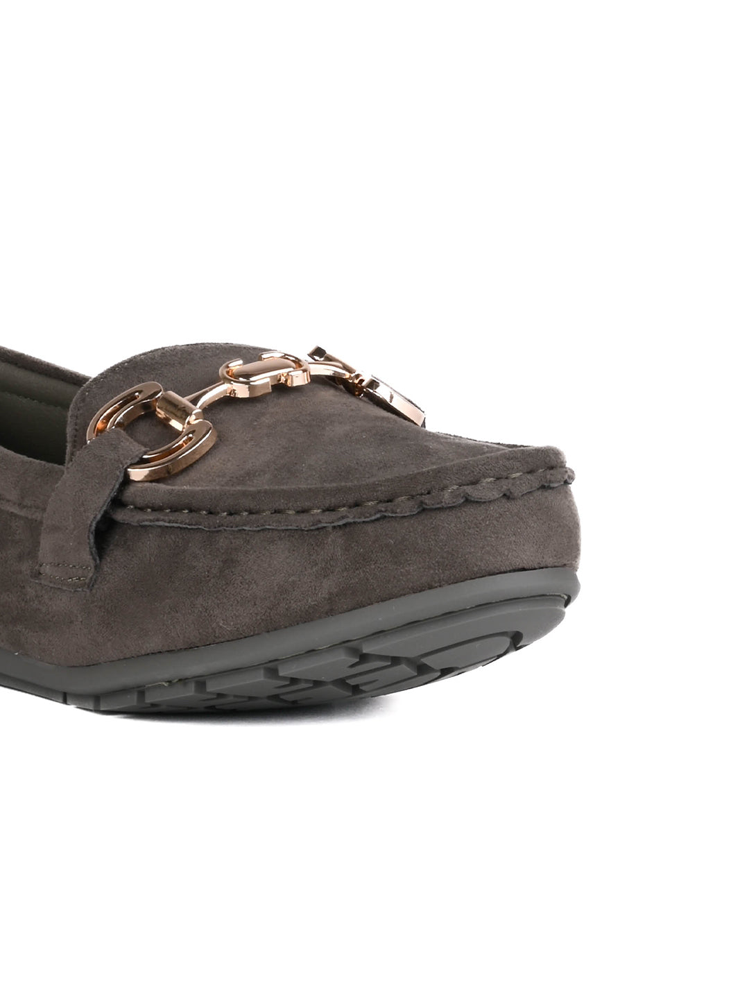 Women, Women Footwear, Olive Loafers