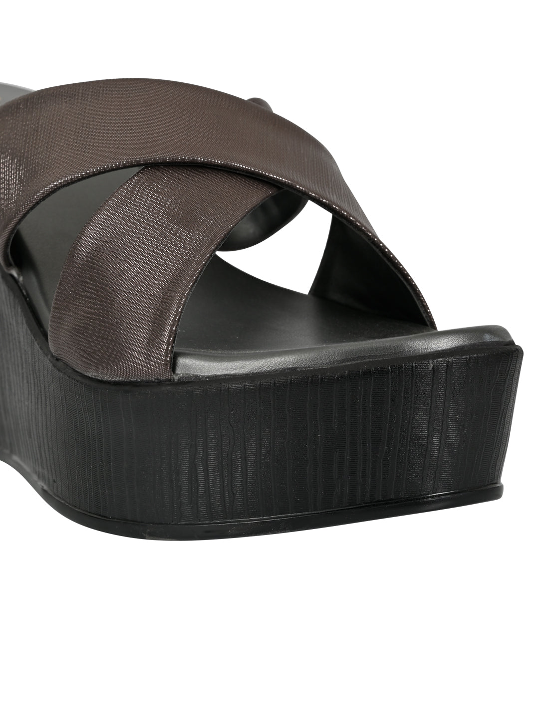 Footwear, Women Footwear, Bronze Wedges