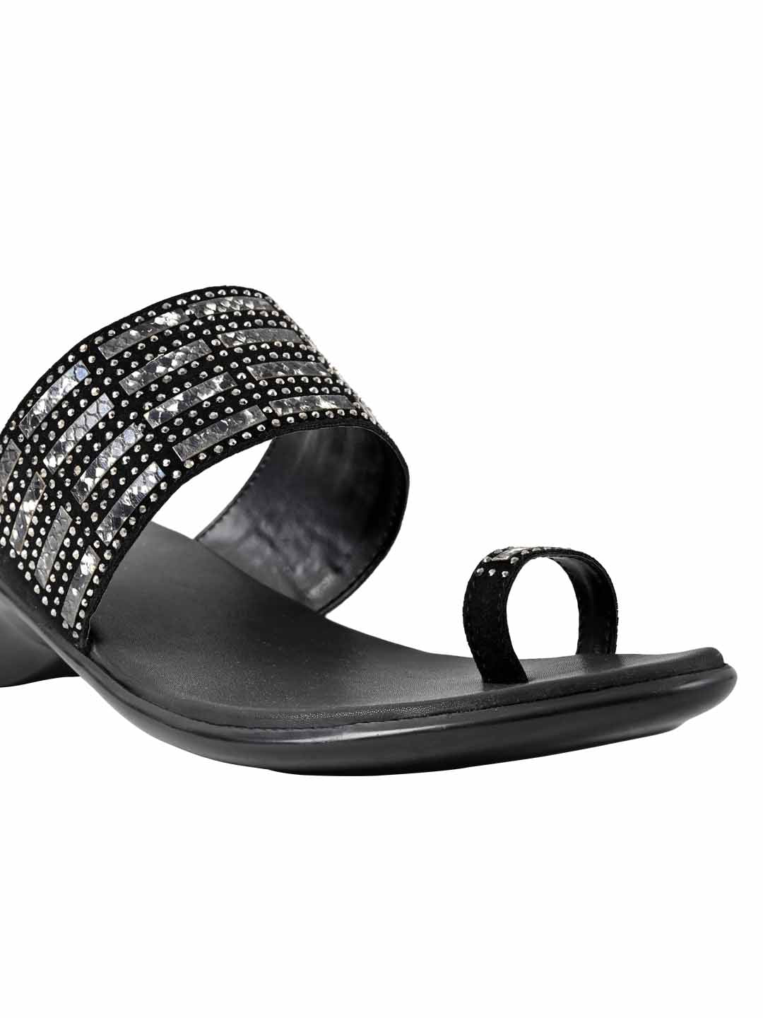Footwear, Women Footwear, Black Sandals