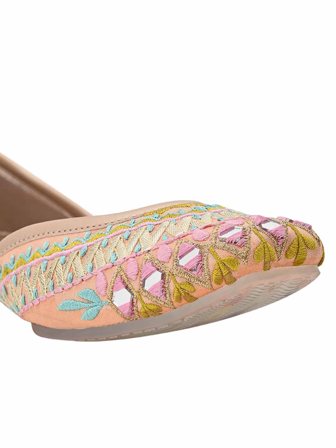 Footwear, Women Footwear, Multi Mojaris