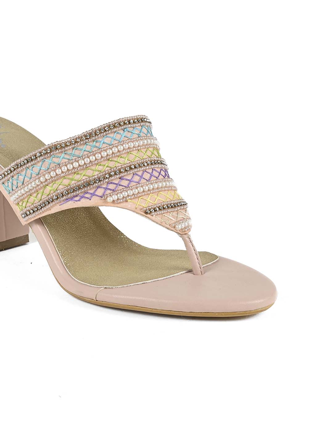 Footwear, Women Footwear, Nude Sandals