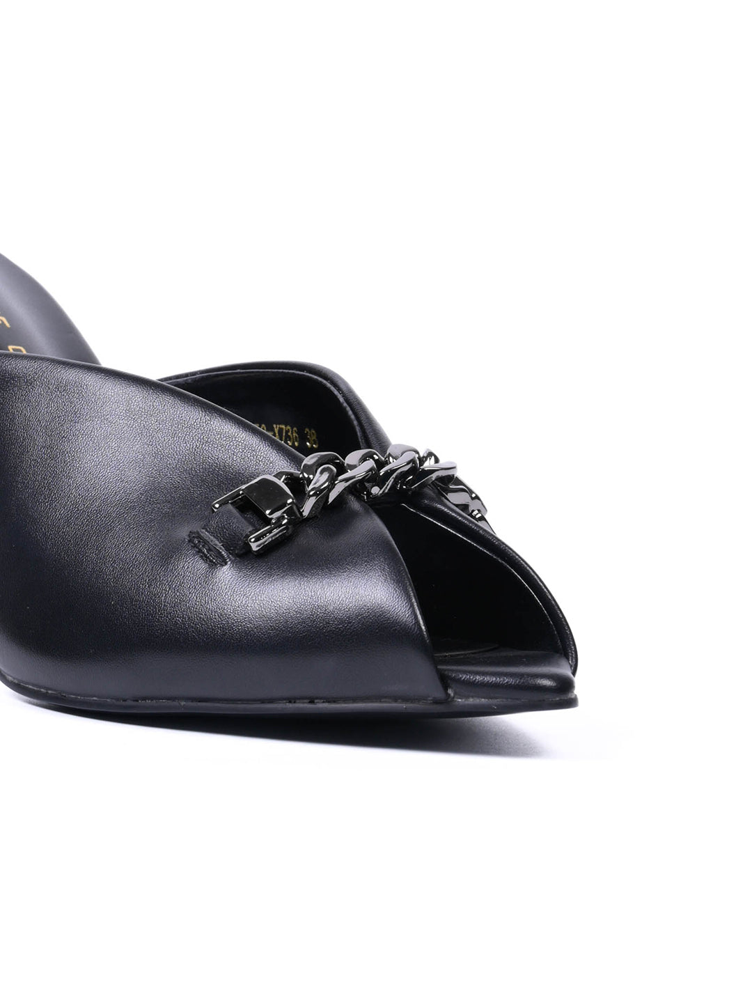 Women, Women Footwear, Black Sandals