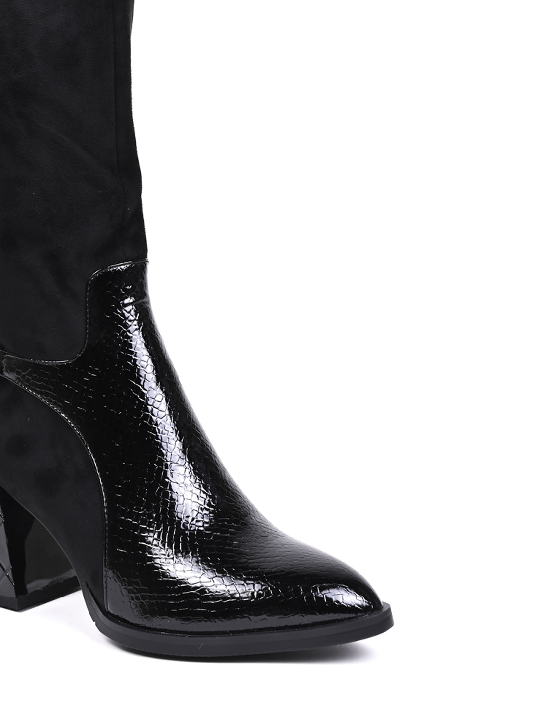 Women, Women Footwear, Black Boots