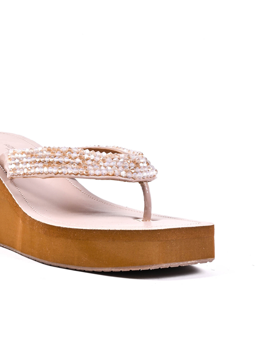 Women, Women Footwear, Nude Wedges