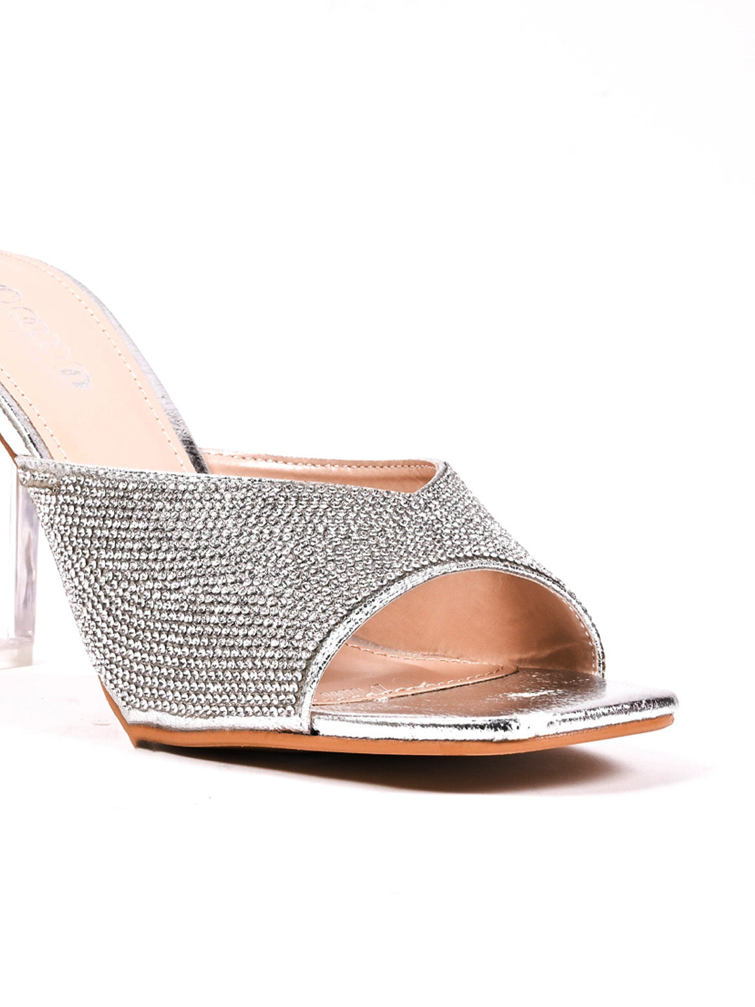Women, Women Footwear, Silver Sandal