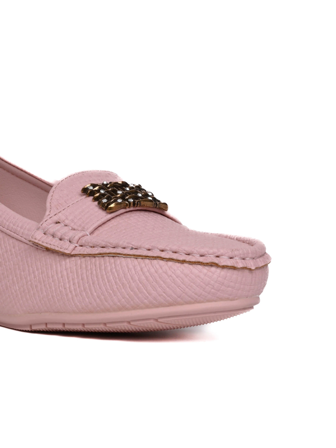 Women, Women Footwear, Pink Loafers