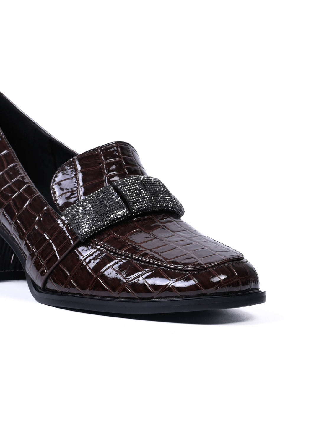 Women, Women Footwear, Brown Loafers