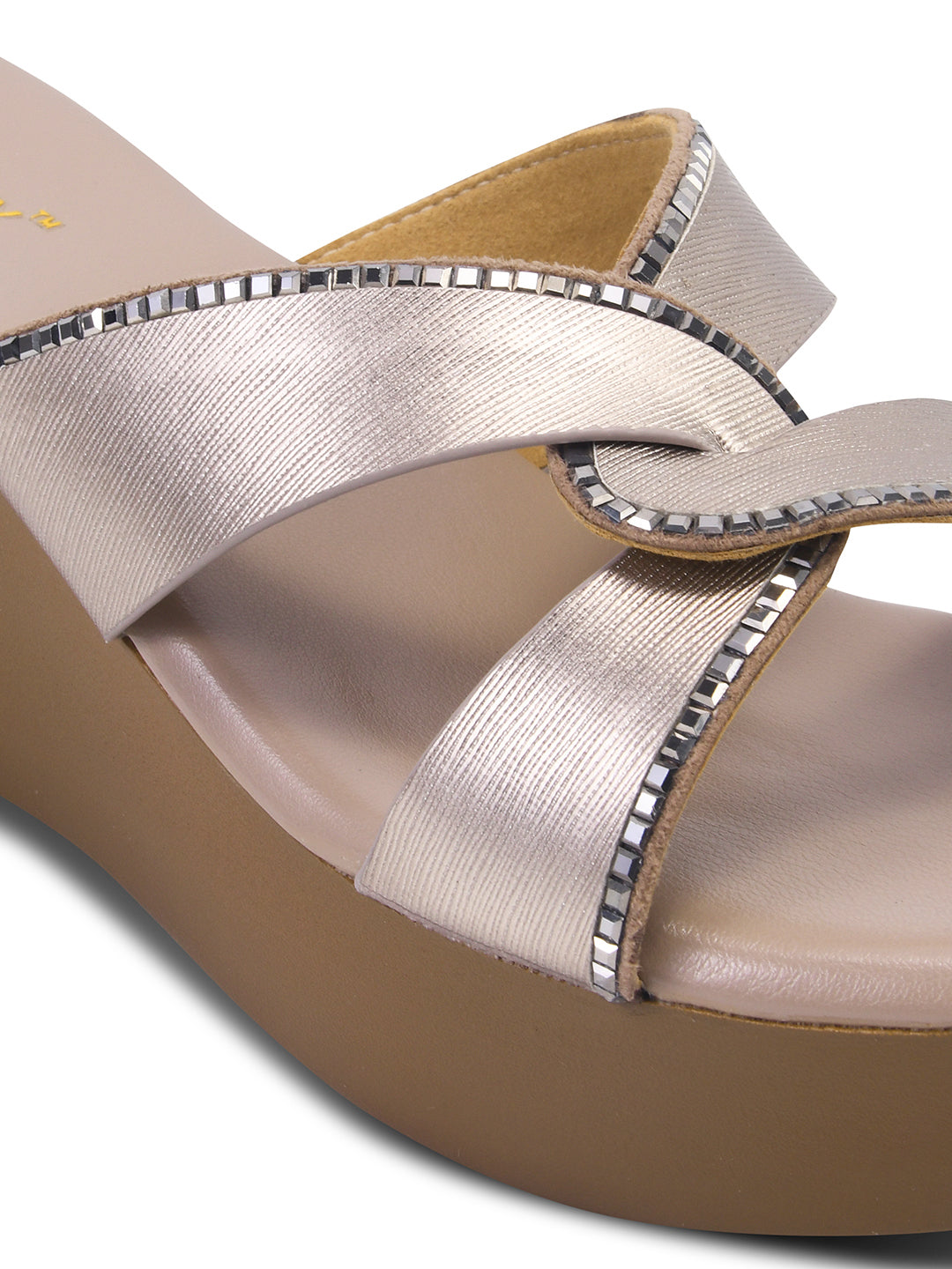 Women Grey Solid Wedges