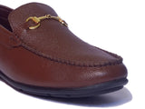 Men Footwear, Brown Loafers