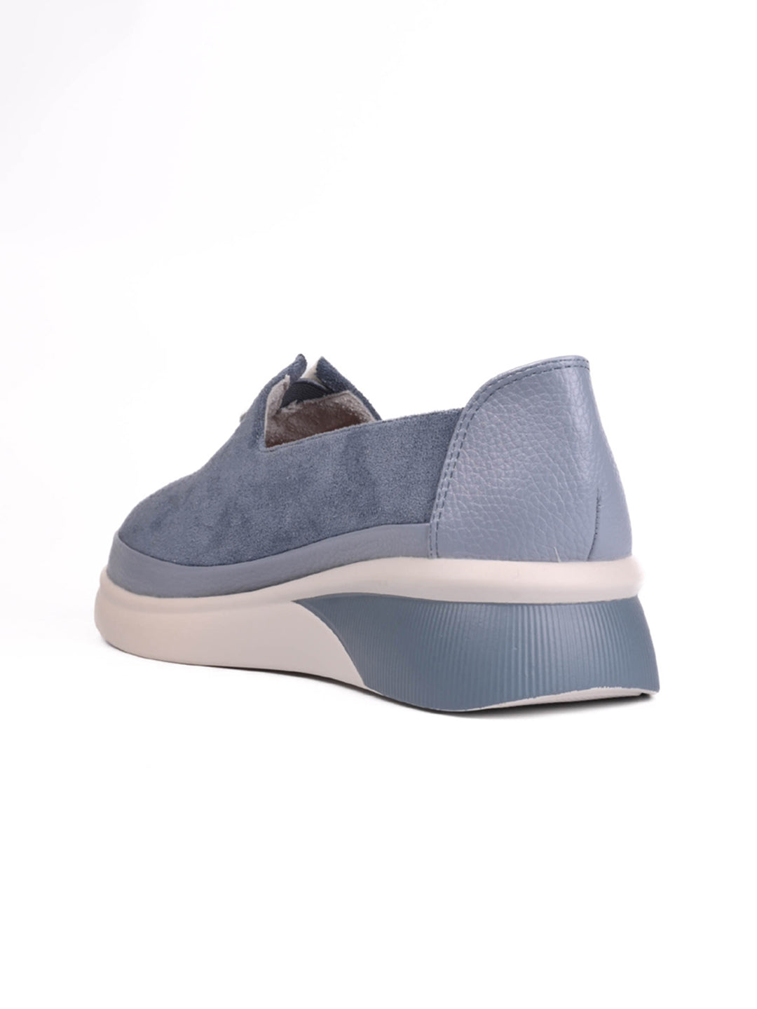 Women, Women Footwear, Blue Loafers