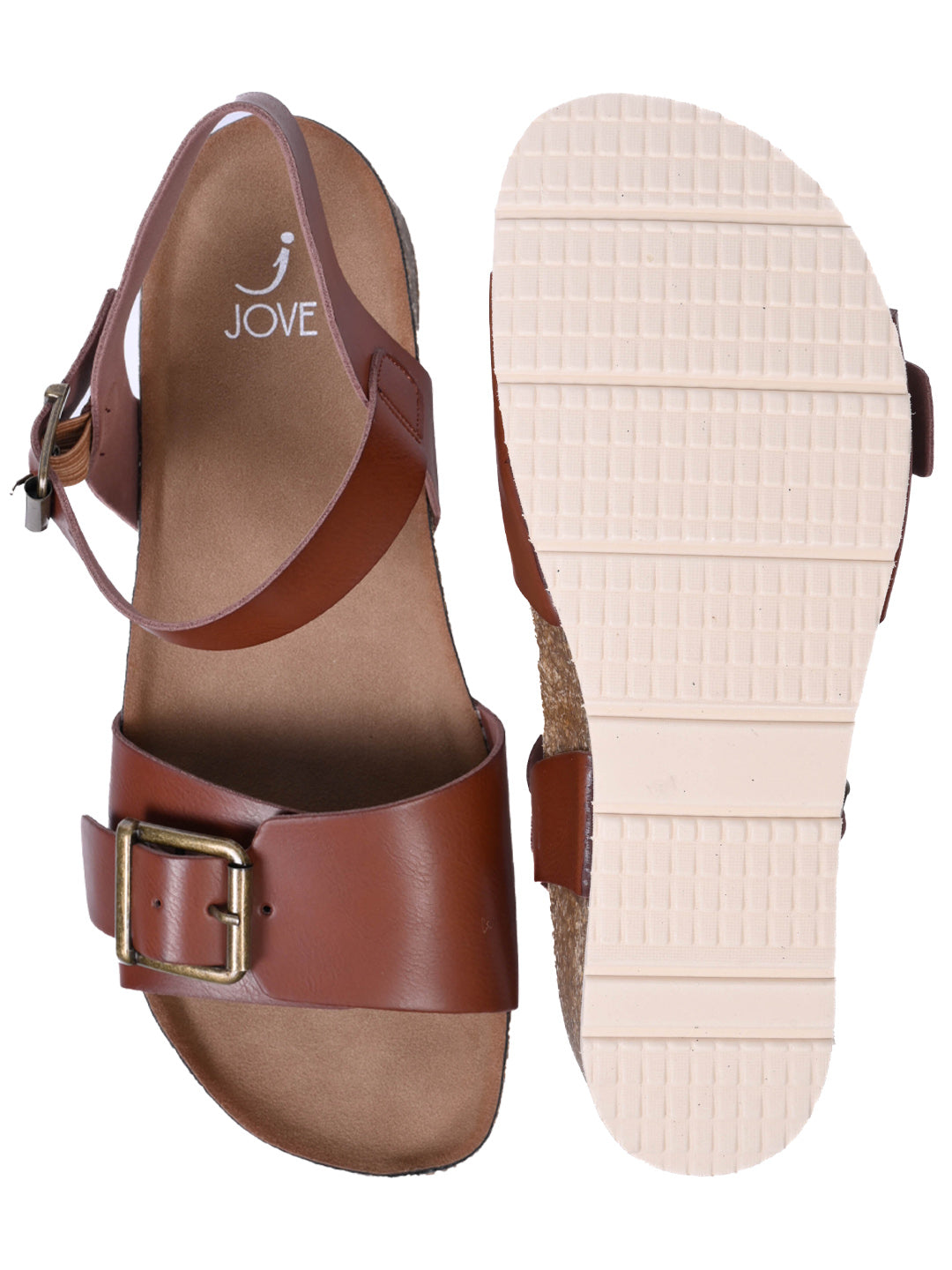 Women, Women Footwear, Brown Sandals