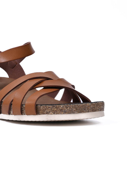 Women, Women Footwear, Camel Sandals