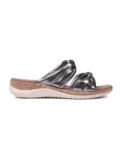 Women, Women Footwear, Grey Sandals