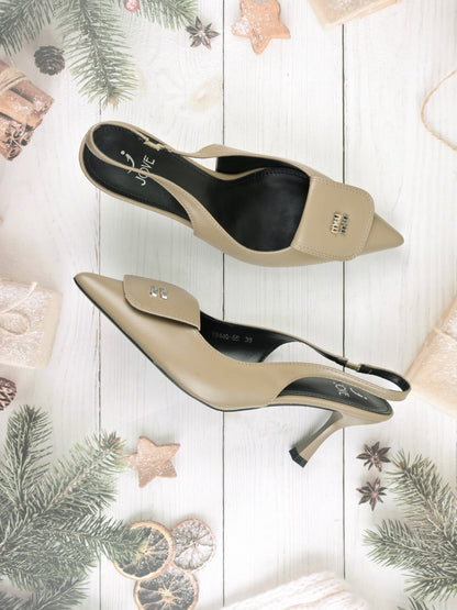 Women, Women Footwear, Olive Pumps