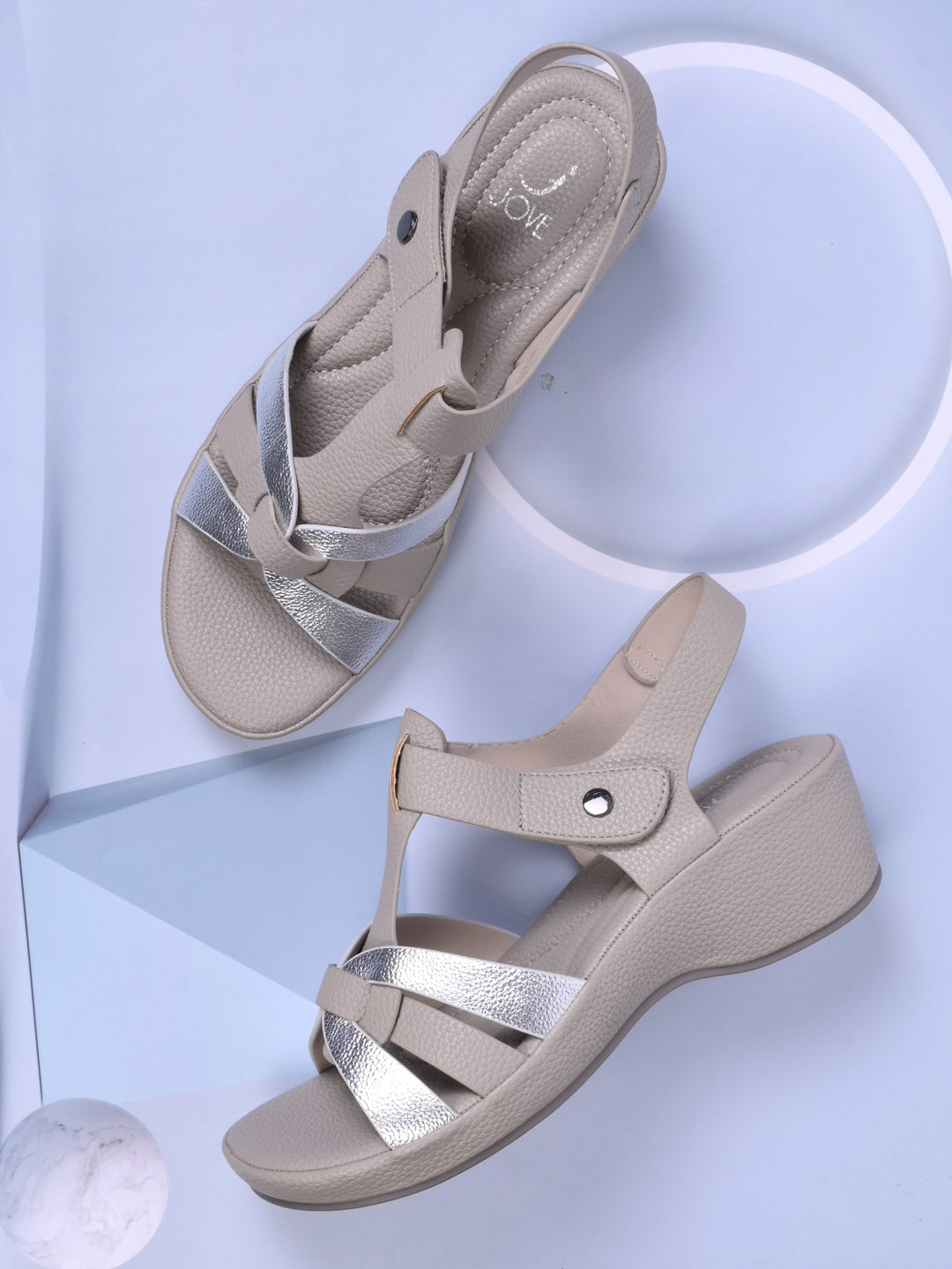 Women, Women Footwear, Grey Sandals