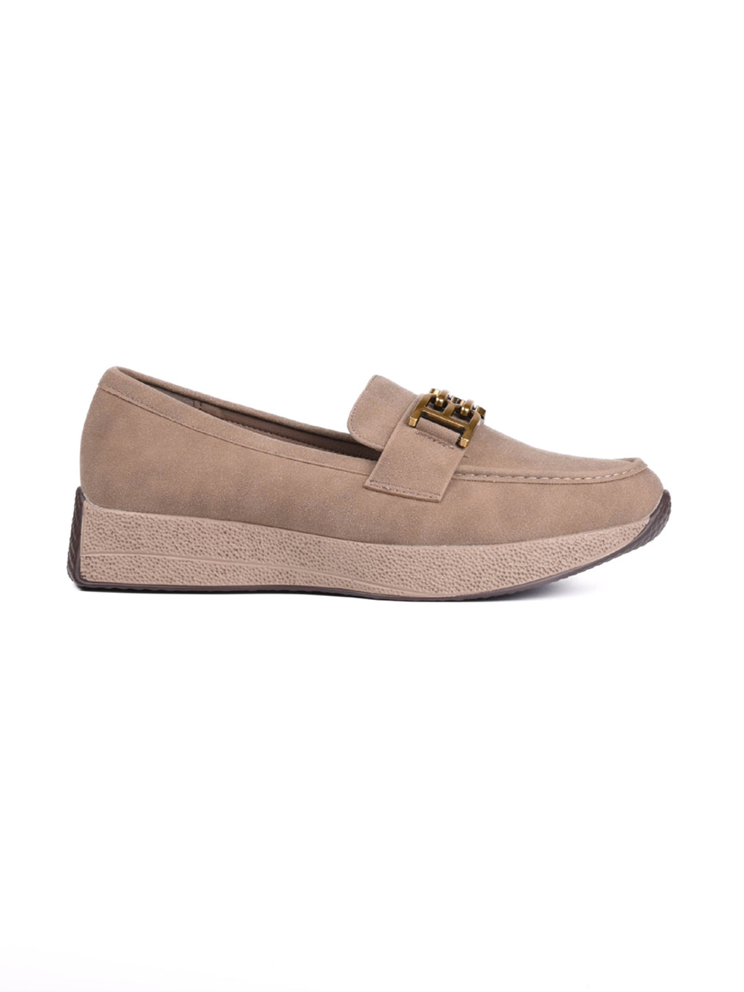 Women, Women Footwear, Khaki Loafers