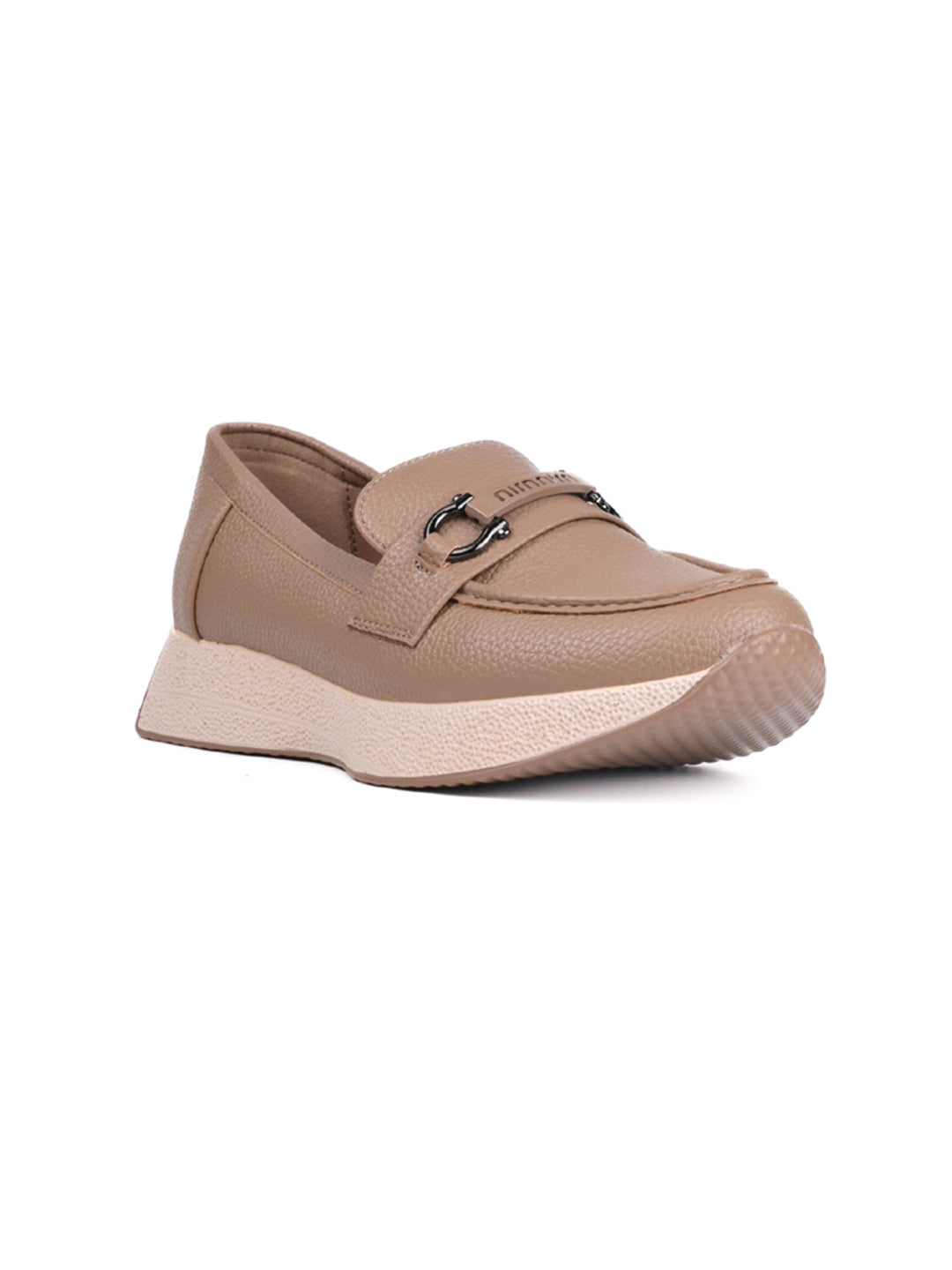 Women, Women Footwear, Khaki Loafers