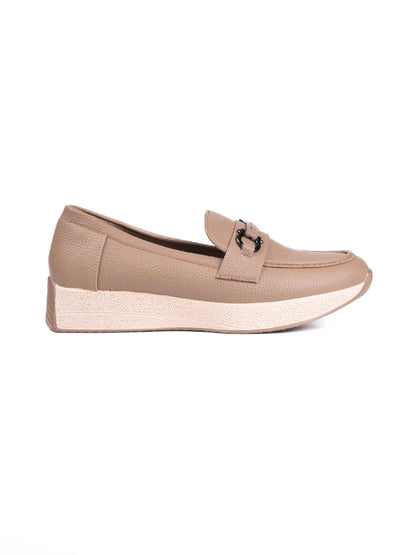 Women, Women Footwear, Khaki Loafers