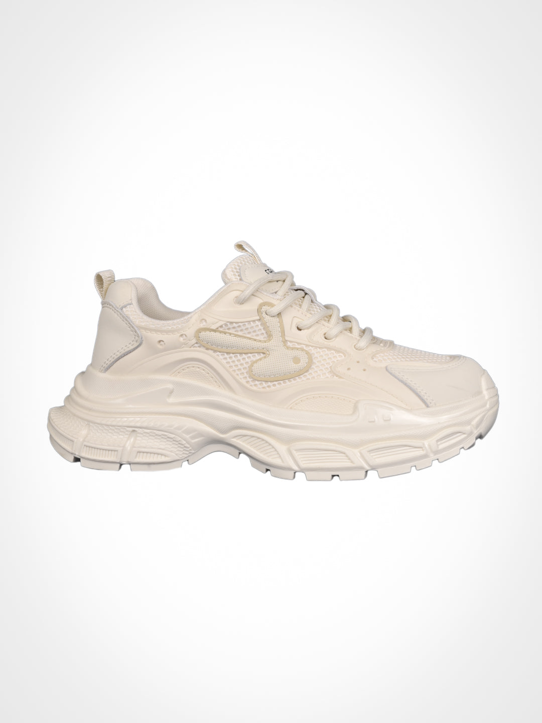 Women, Women Footwear, Beige Sneakers