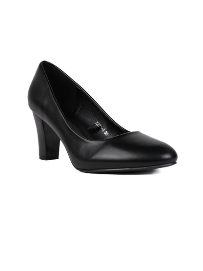 Women, Women Footwear, Black Pumps