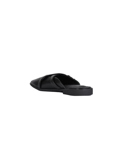 Women, Women Footwear, Black Mules