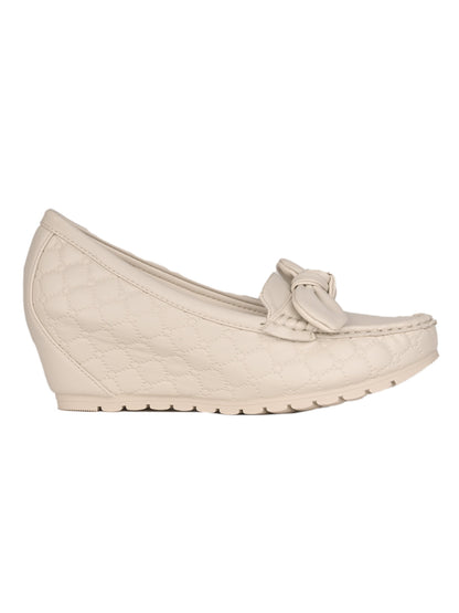 Women, Women Footwear, Beige Loafers