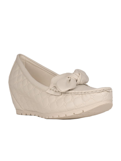Women, Women Footwear, Beige Loafers