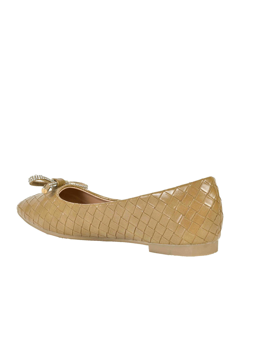 Women, Women Footwear, Khaki Ballerinas