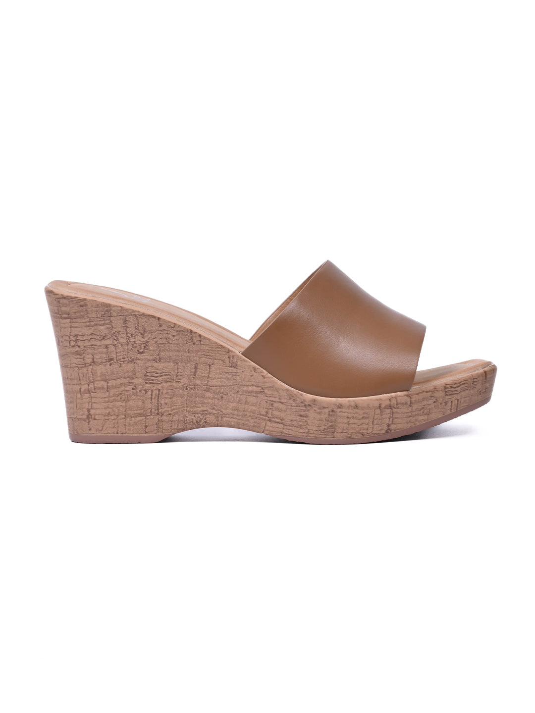 Women, Women Footwear, Khaki Wedges