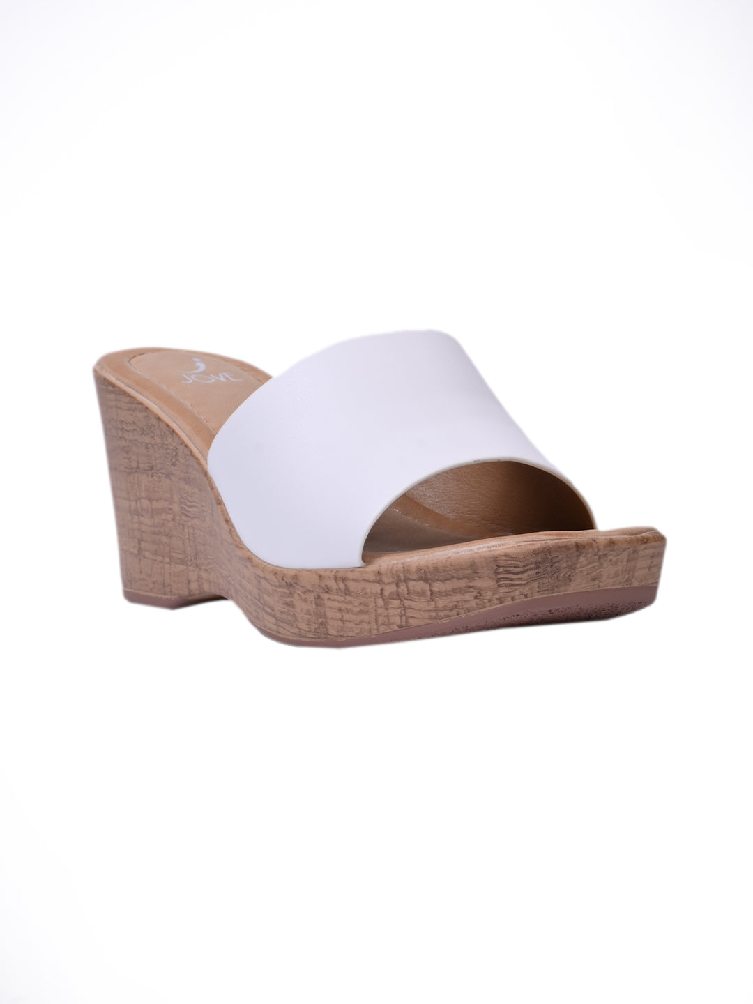 Women, Women Footwear, White Wedges
